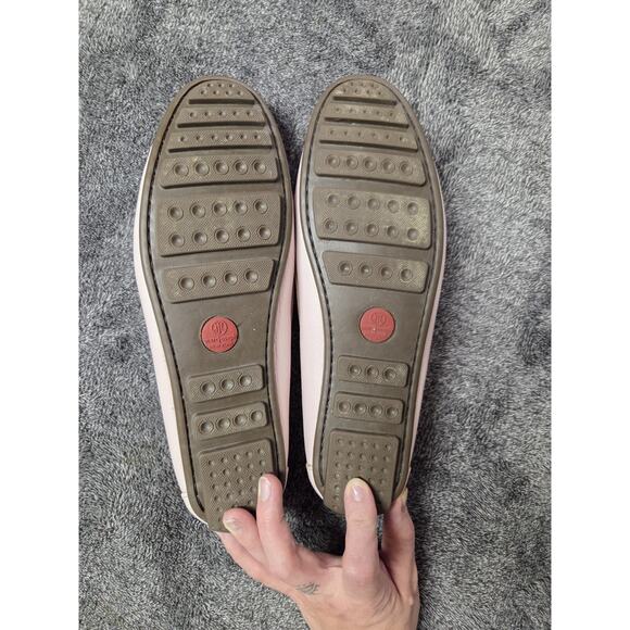 Marc Joseph New York Blush Pink Flats Size 11 With Bow Detail - Picture 5 of 8